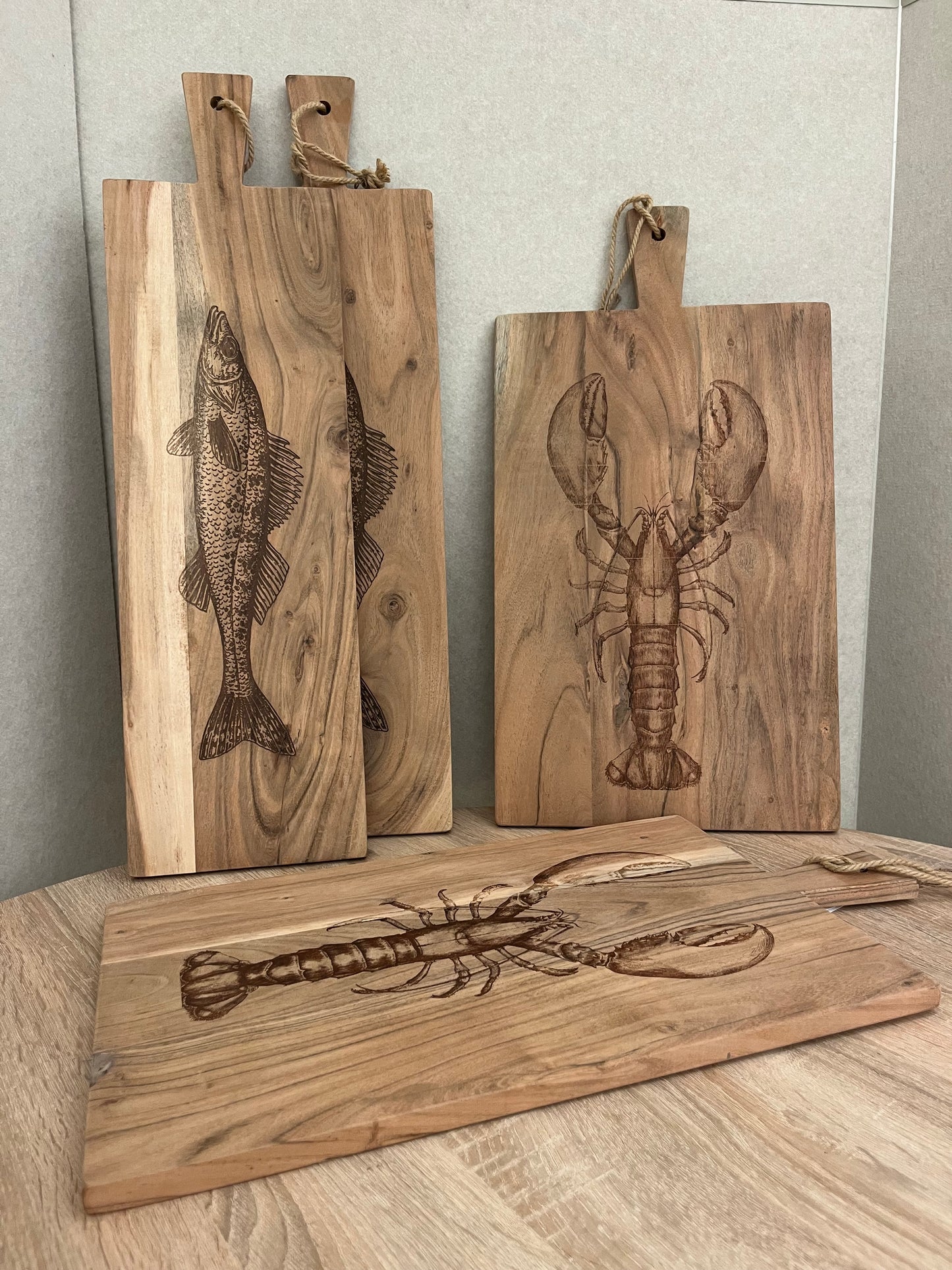 Tabla de madera LANGOSTA