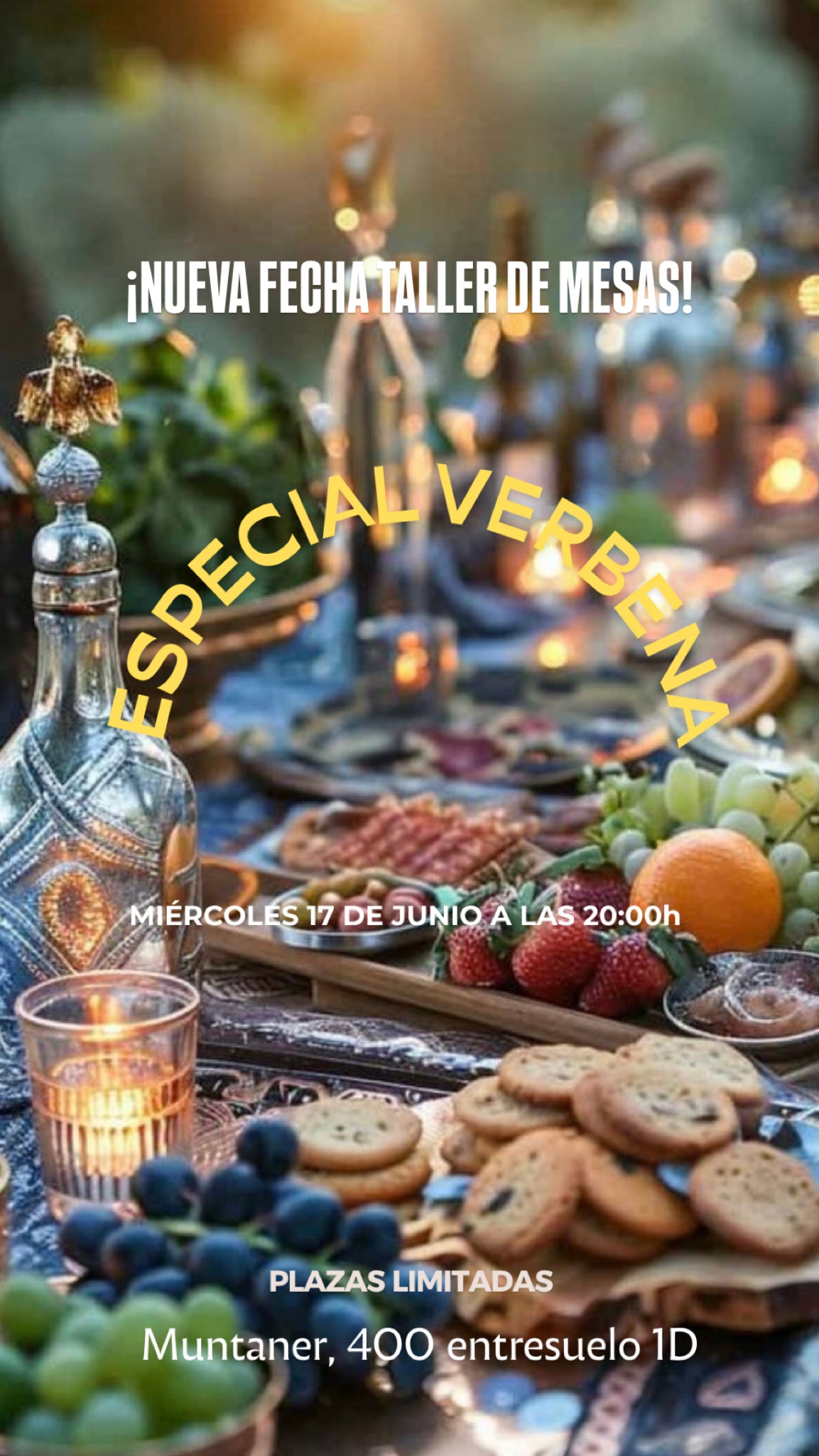 Taller de Mesas “Especial Verbena”