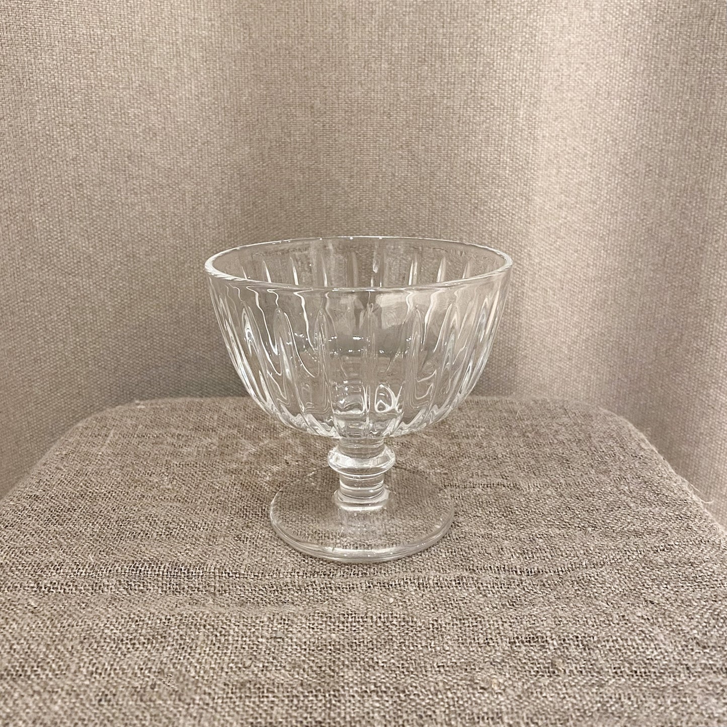 Copa de cristal vintage
