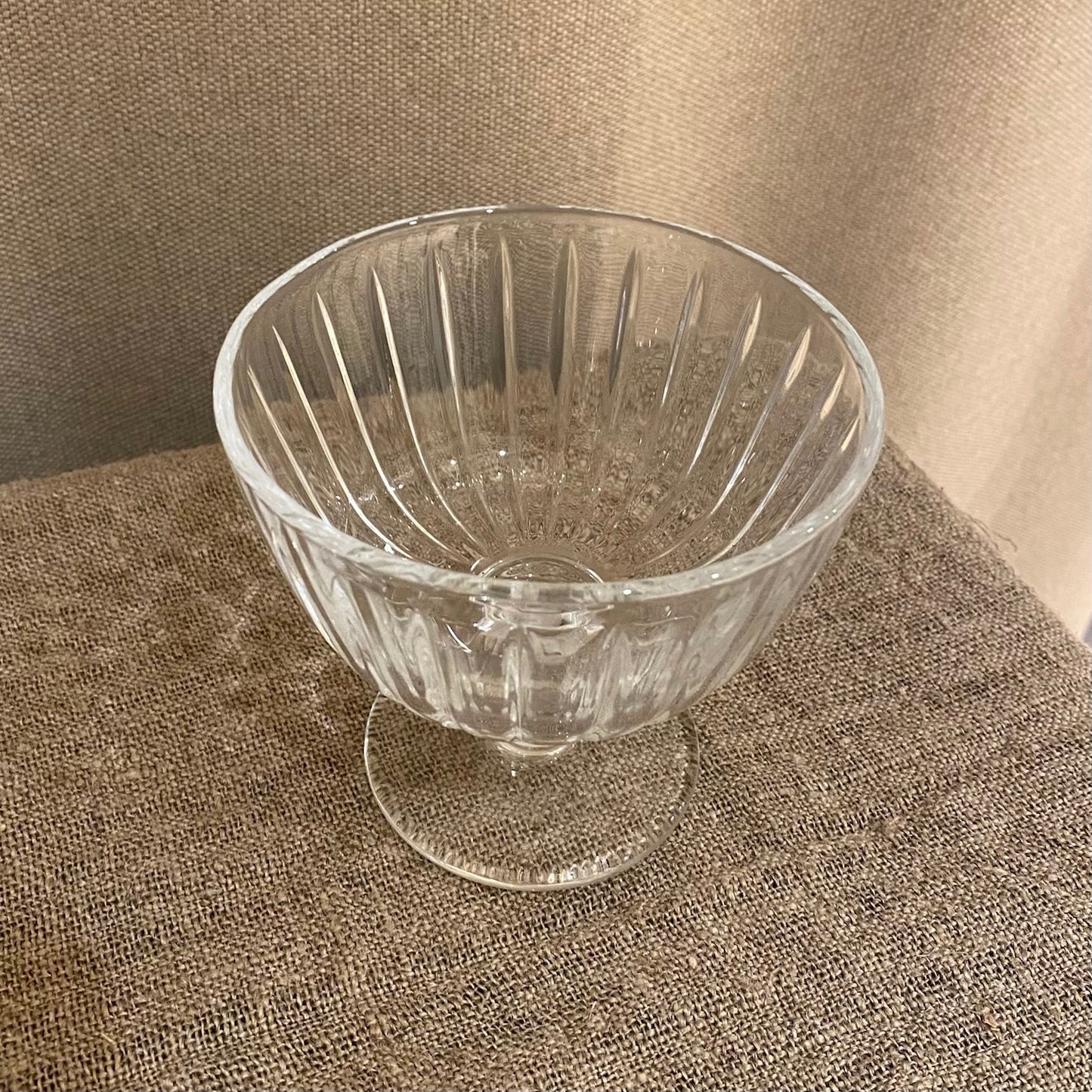 Copa de cristal vintage