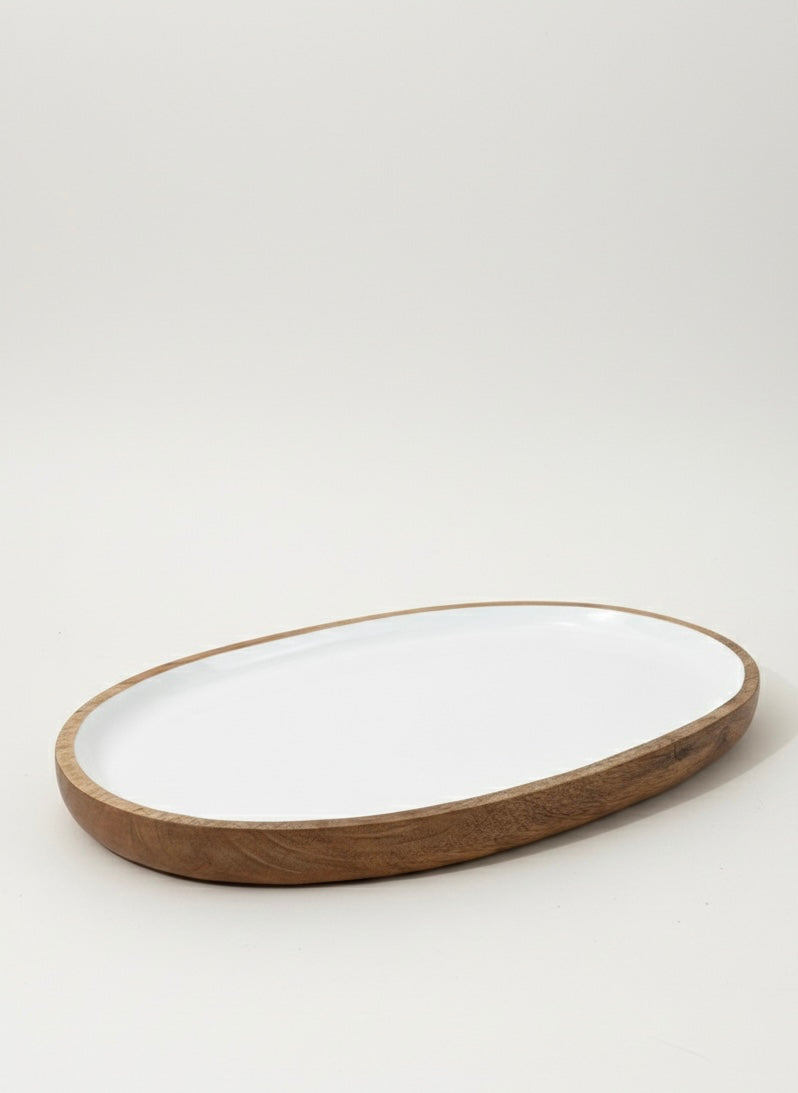 Bandeja ovalada