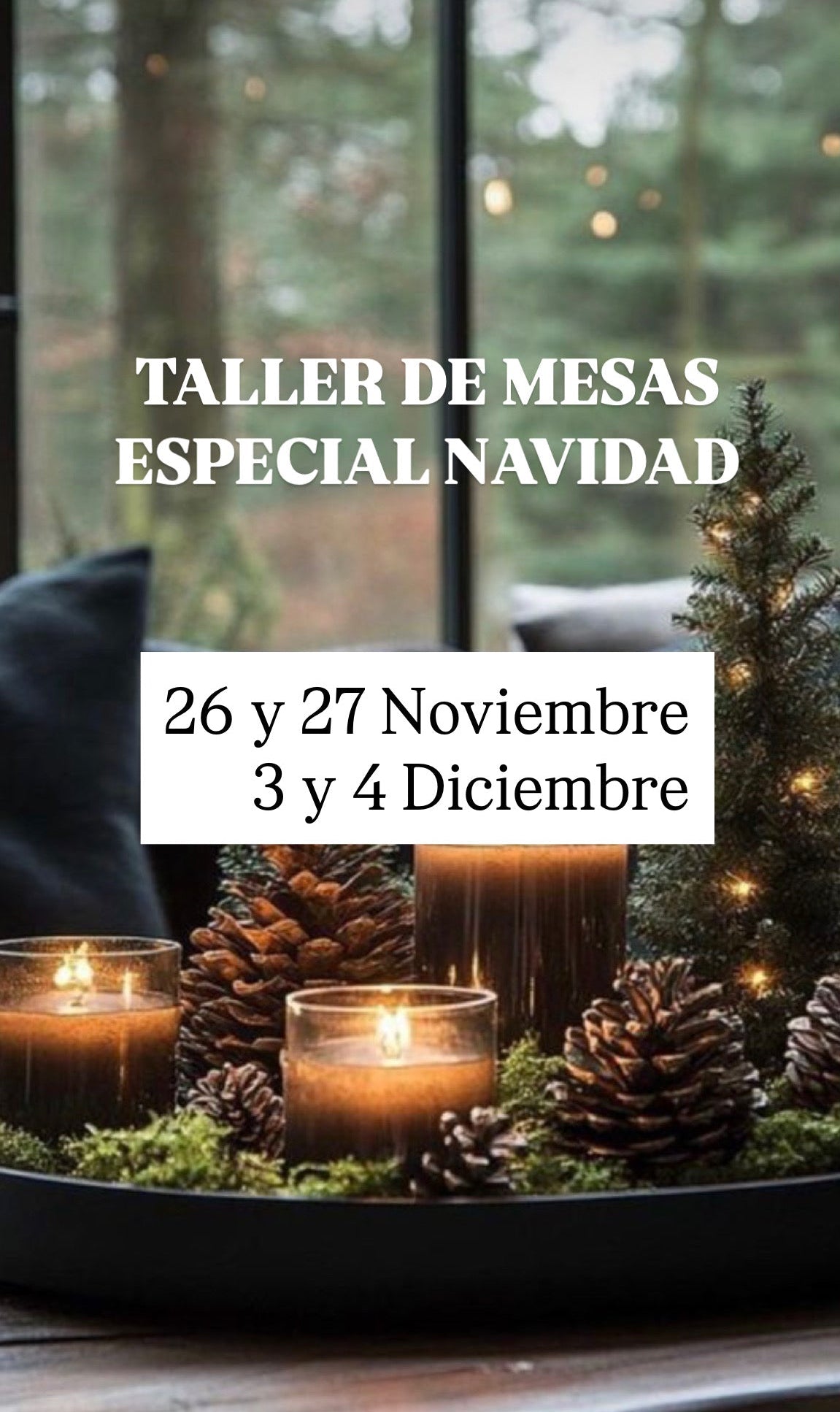 Taller de mesas Especial Navidad