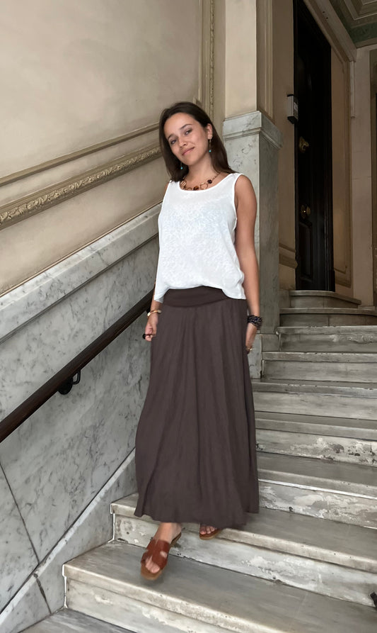 Falda lisa Volada