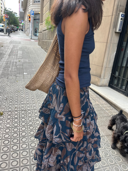 Falda Volante Estampado