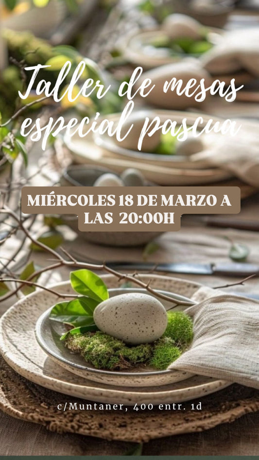TALLER ESPECIAL PASCUA