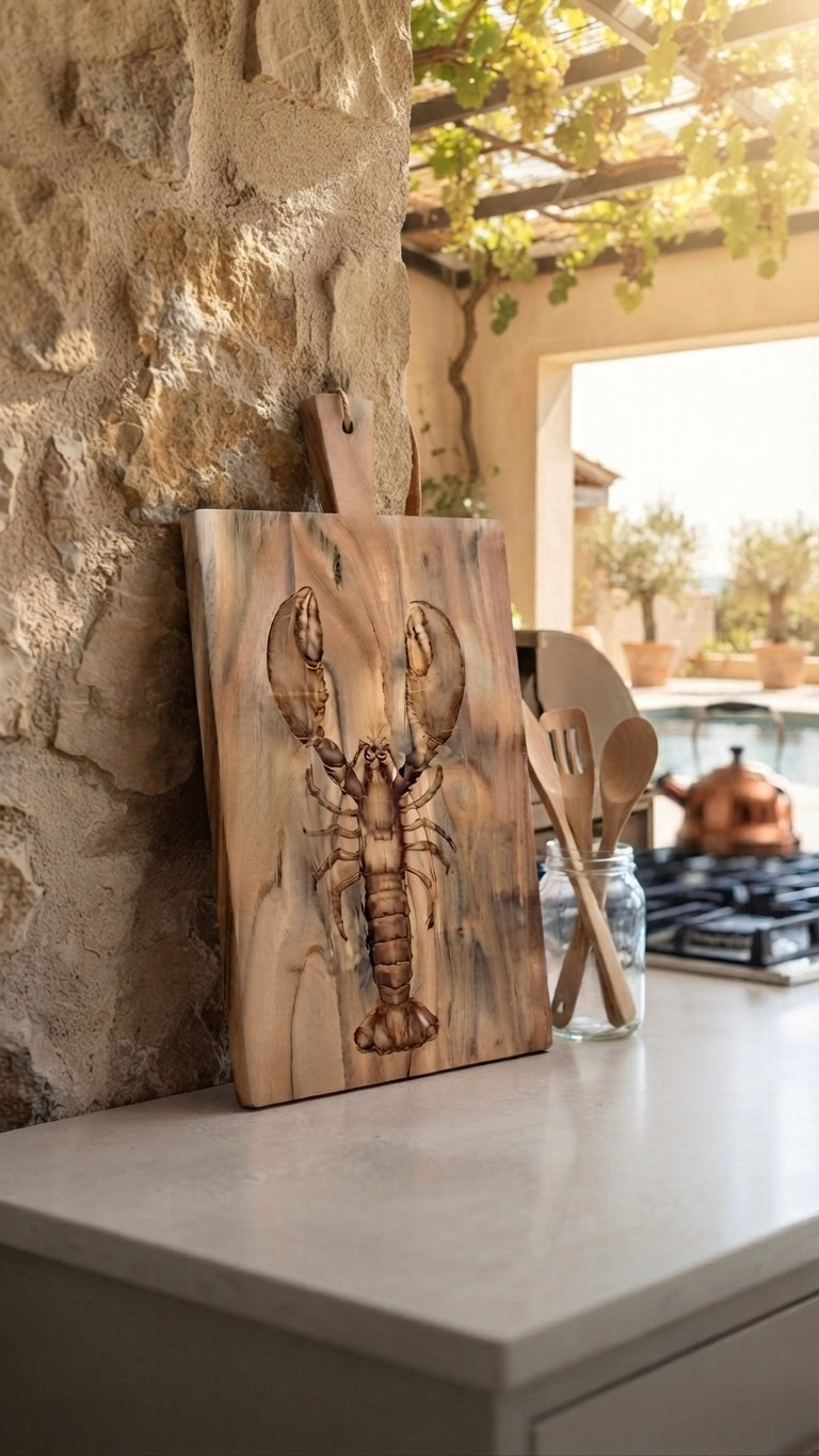 Tabla de madera LANGOSTA
