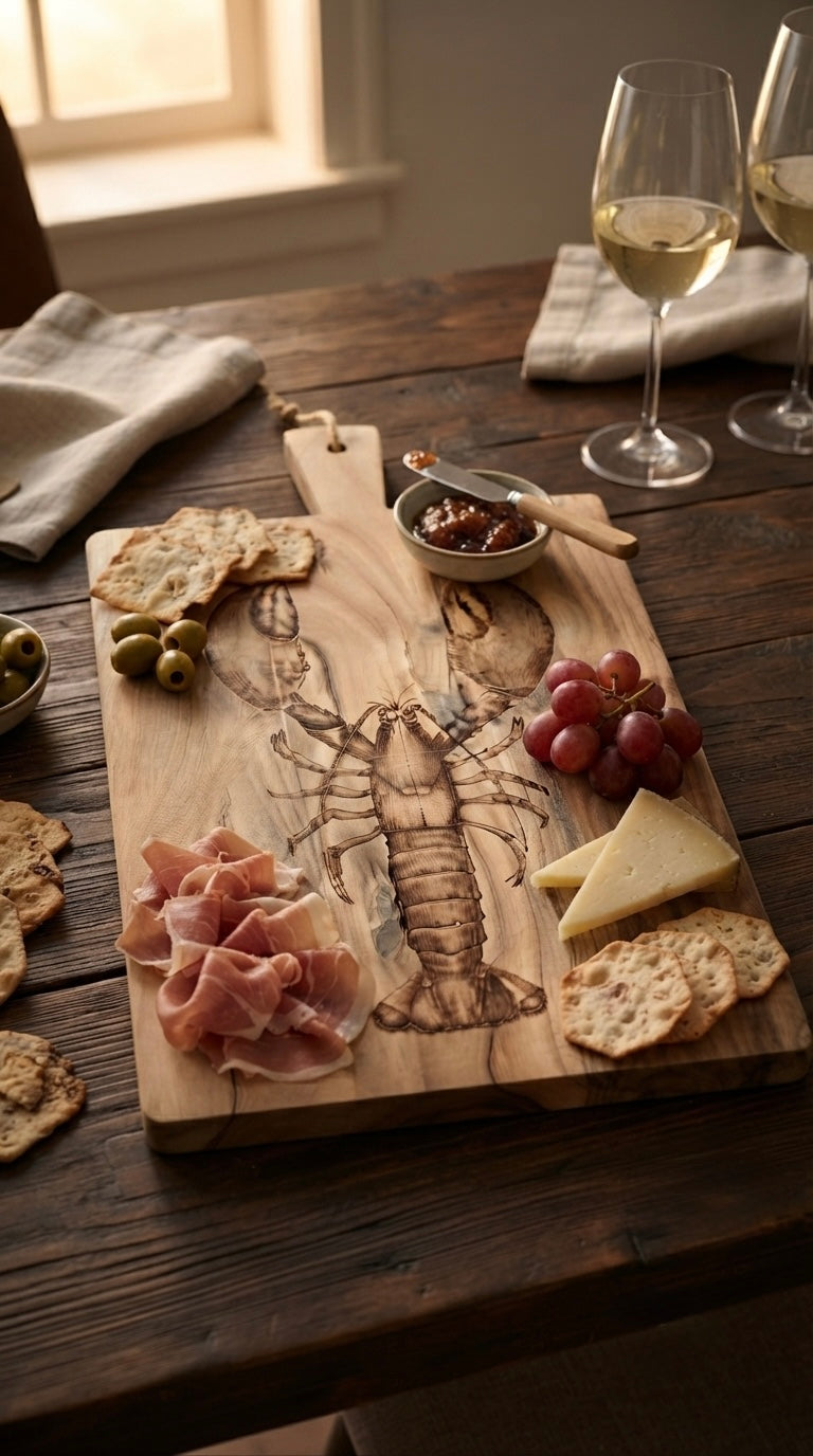 Tabla de madera LANGOSTA